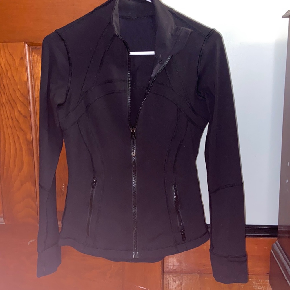 Black Lululemon Define Jacket size 6
